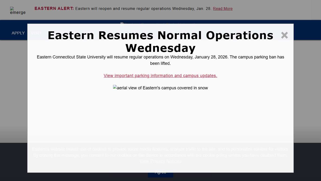 Home - Eastern Connecticut State University